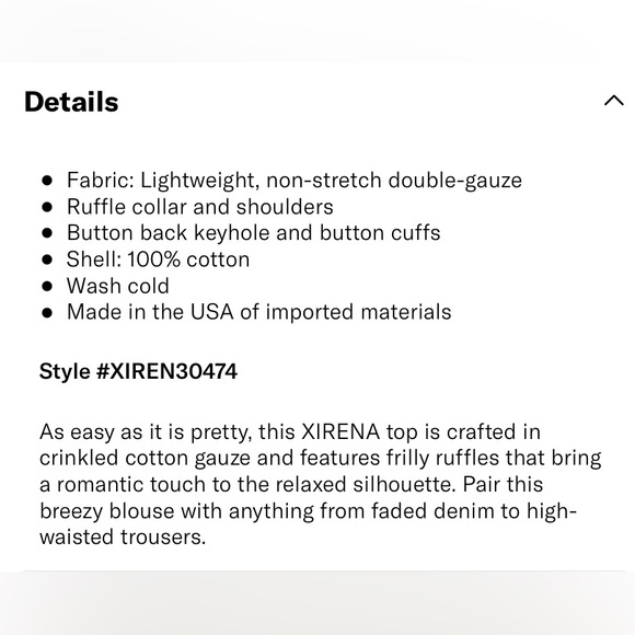 Xirena Lanie top - Picture 6 of 6